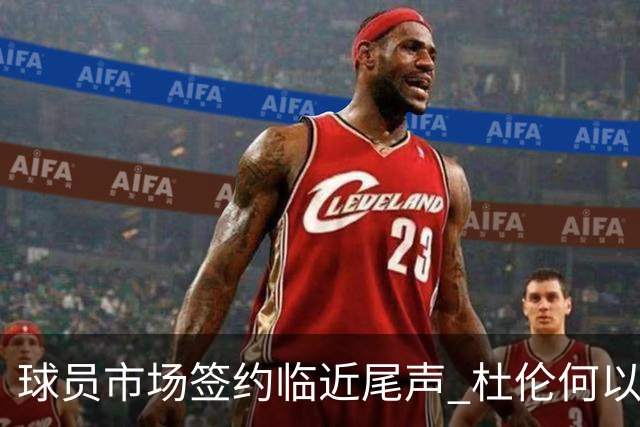 球员市场签约临近尾声 杜伦何以成为夏窗头号剩男？